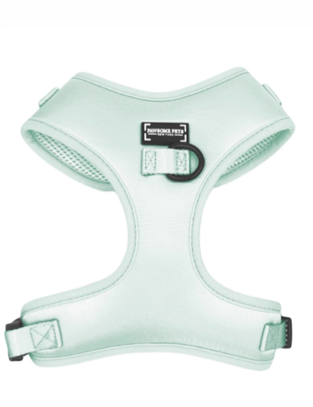 Pet Starter Bundle – Harness, Collar, Lead, Poop Bag Holder & Bowtie – Mint Green